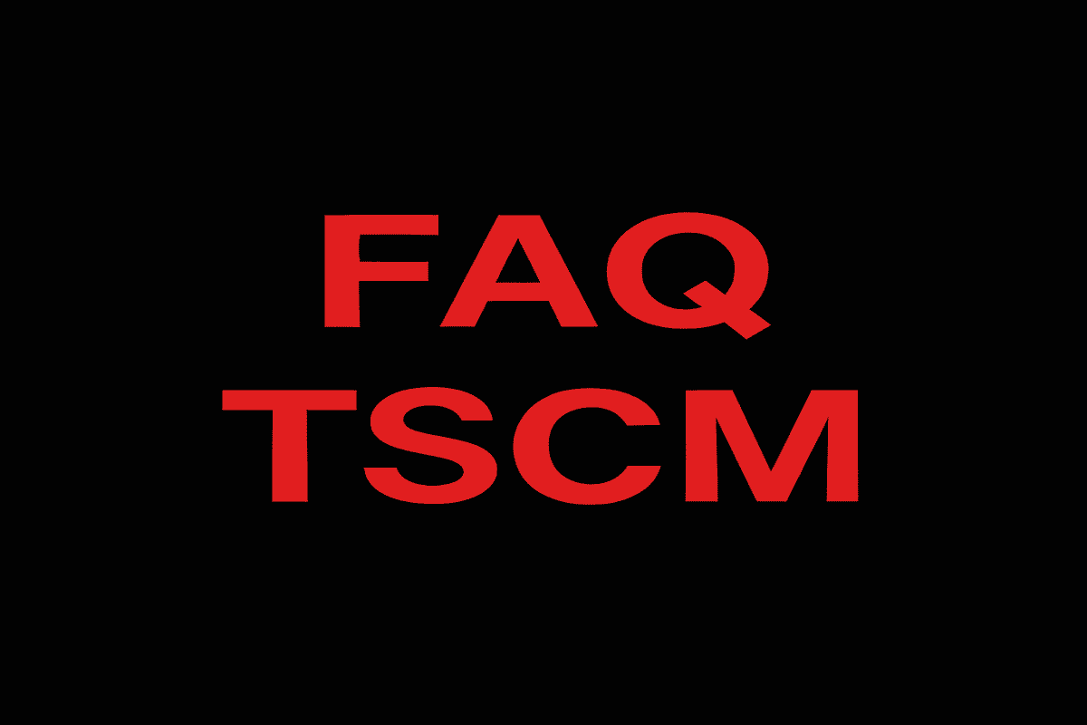 FAQ-TSCM-OCMST